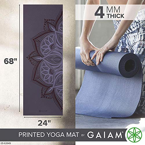 Gaiam Non-Slip Yoga and Fitness Mat - Image 2
