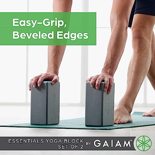 Gaiam Set of 2 Non-Slip Yoga Blocks - Image 5