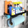 ZUNTO Garage Wall-Mount Paper Towel Holder with Shelf