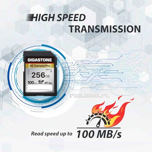 Gigastone 256GB 4K Pro SDXC Card - Image 5
