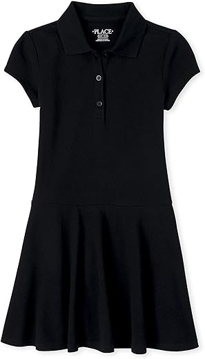 The Children's Place Short Sleeve Polo Dress
