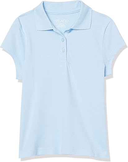 The Children's Place Girls' Uniform Pique Polo