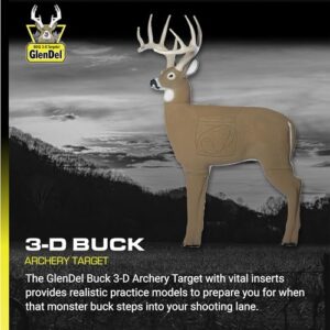GLENDEL 3D Archery Target with Replaceable Core