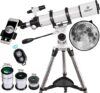 Gskyer 600x90mm AZ Refractor Telescope