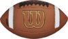 WILSON GST Composite Footballs – Tan