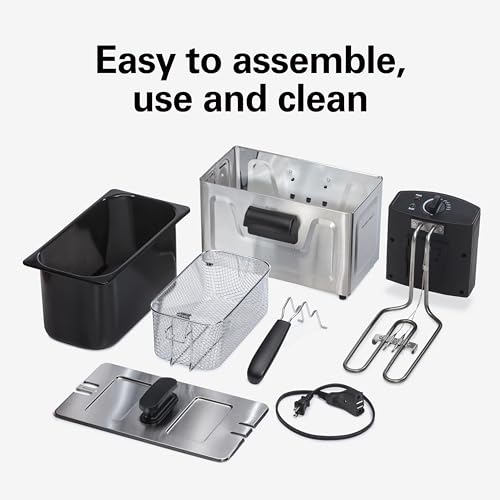 Hamilton Beach Professional Style 1500W Electric Deep Fryer - Image 5