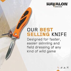 Havalon Outdoor Knife with 12 Replacement Blades