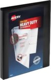 AVERY Heavy Duty 0.5″ Slant Ring Binders, 12-Pack