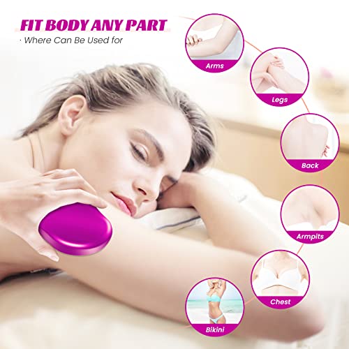 hoyesch Crystal Hair Remover Magic Painless Exfoliation Tool - Image 3