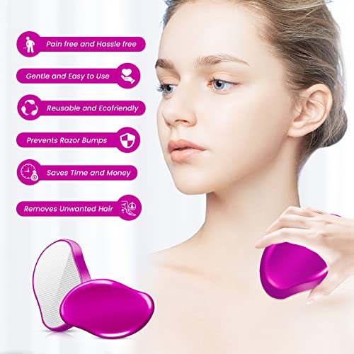 hoyesch Crystal Hair Remover Magic Painless Exfoliation Tool - Image 5