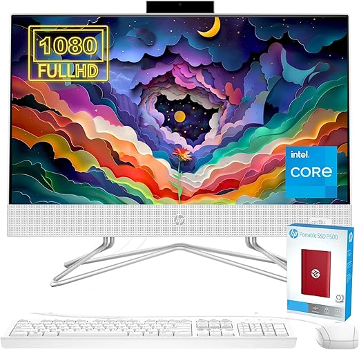 HP 21.5" All-in-One Desktop, 32GB RAM