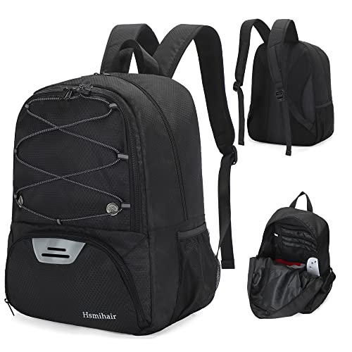 Hsmihair Multi-Sport Youth Backpack with Ball Compartment - Image 4