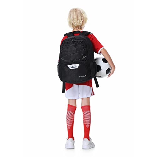 Hsmihair Multi-Sport Youth Backpack with Ball Compartment - Image 5