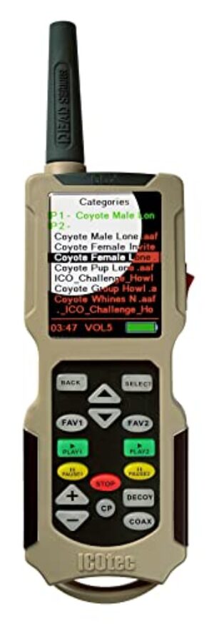 Icotec Professional Predator Call/Decoy with Bluetooth