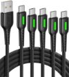 INIU USB C Fast Charging Cables (5 Pack)