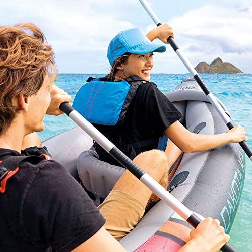 Intex 2 Person Inflatable Kayak with Accessories - Image 2