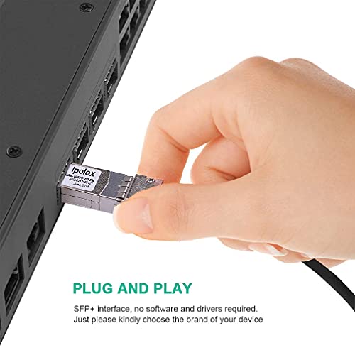 ipolex 10G SFP+ Twinax Cable, DAC Passive - Image 2