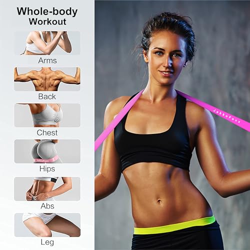 JAKKOFOXX Resistance Loop Exercise Bands, Set of 5 - Image 3