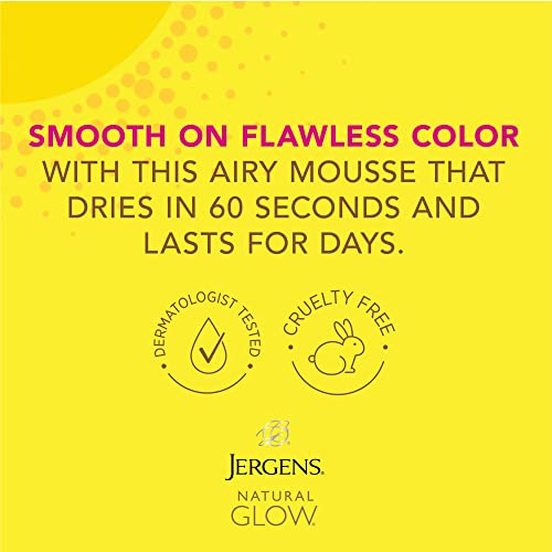 Jergens Natural Glow Instant Sun Body Mousse - Image 4