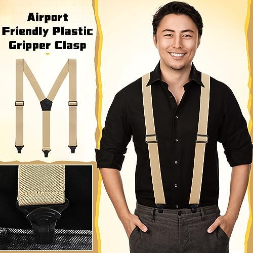 Jiuguva Y Back Hidden Airport Suspenders - Image 3