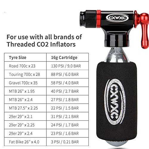 Kadacha Portable CO2 Bike Tire Inflator Kit - Image 5