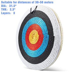 KAINOKAI Handmade Straw Archery Target for Bows