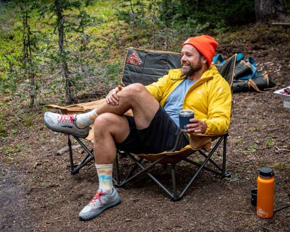 Kelty Low-Love Seat Portable Folding Camping Chair - Image 2