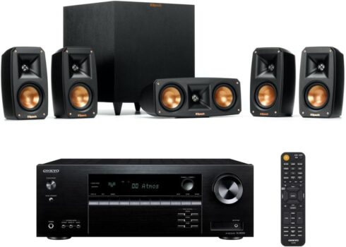 Klipsch 5.1 Speaker System + Onkyo Receiver