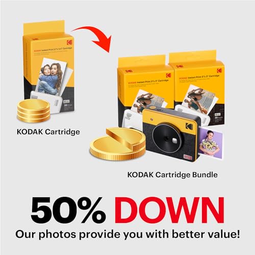 KODAK Mini Shot 3 Retro Camera Bundle - Image 2