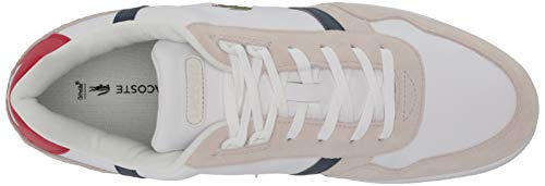 Lacoste Men's T Clip Multicolor Leather & Suede Sneakers - Image 5
