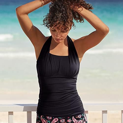 Lands' End Chlorine Resistant Halter Tankini Top - Image 5