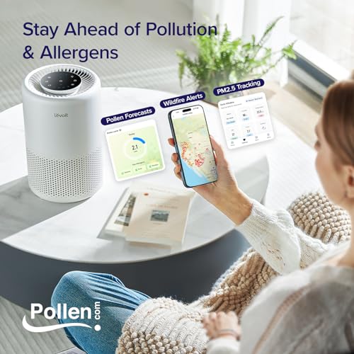 LEVOIT Smart WiFi Air Purifier, 3-in-1 Filter - Image 4
