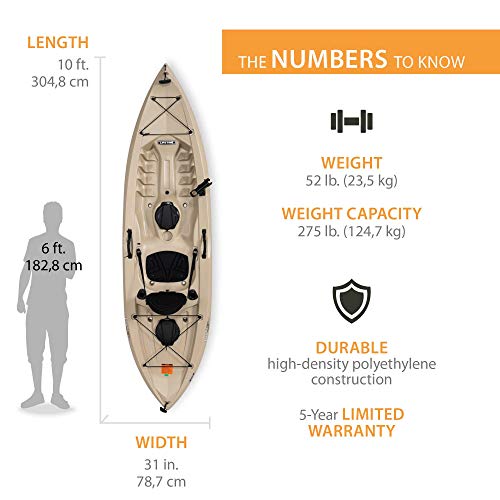 Lifetime Tamarack Angler 100 Fishing Kayak - Image 2