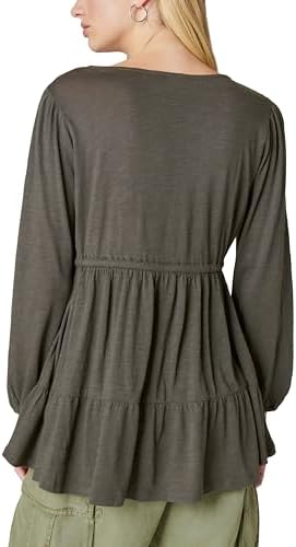 Lucky Brand Embroidered Tiered Tunic Top - Image 2