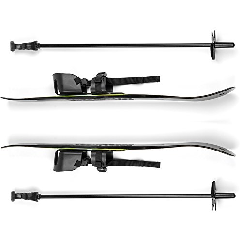 Lucky Bums Kids Beginner Snow Skis - Image 2