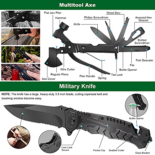 LUXMOM 142Pcs Survival and First Aid Kit - Image 3