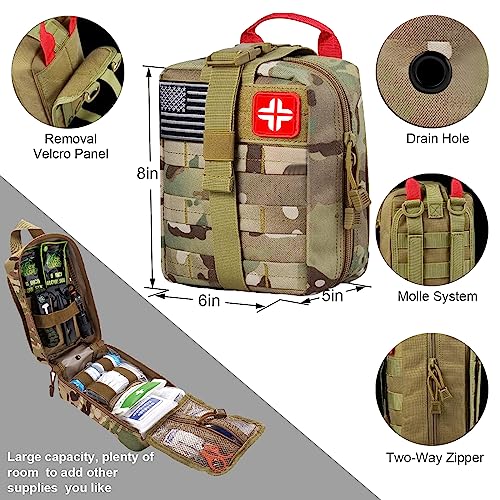 LUXMOM 142Pcs Survival and First Aid Kit - Image 2