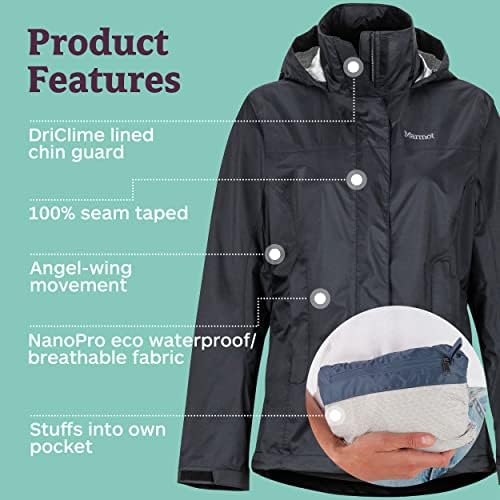MARMOT Women's Precip Eco Waterproof Rain Jacket - Image 4
