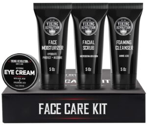 Viking Revolution Men’s Facial Skin Care Kit – 5oz