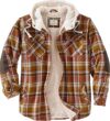 Legendary Whitetails Men’s Camp Night Hooded Flannel Jacket