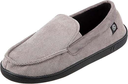 isotoner Corduroy Moccasin Slippers