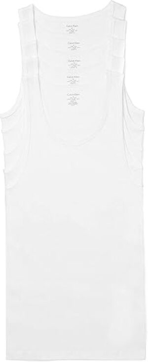 Calvin Klein Men’s Cotton Classics 5-pack Tanks