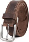 VATAN Men’s Leather Casual Jeans Belt