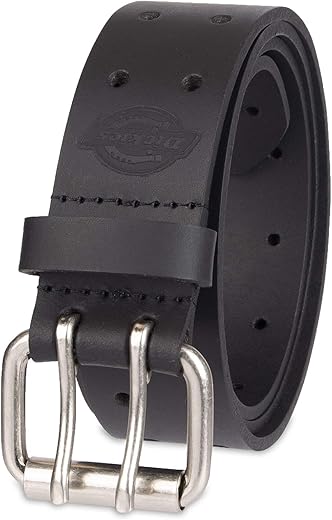 Dickies Leather Double Prong Belt