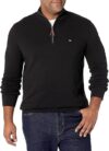 Tommy Hilfiger Men’s Long Sleeve Cotton Quarter Zip Pullover