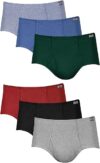 Hanes Men’s Mid-Rise Moisture-Wicking Briefs