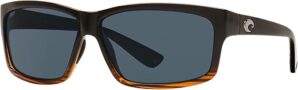 Costa Del Mar Men’s Rectangular Cut Sunglasses