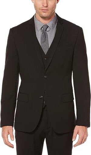 Perry Ellis Men’s Regular Fit Stretch Suit Jacket