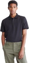 Calvin Klein Men’s Smooth Cotton Monogram Polo