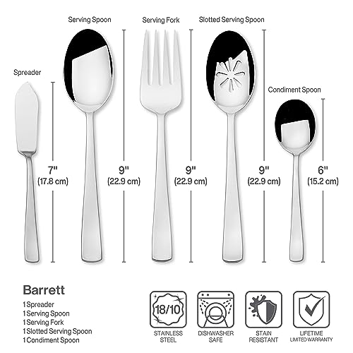 Mikasa Barrett 45 Piece Stainless Steel Cutlery Set - Image 5